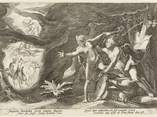 Zeichnung von Jupiter und Io