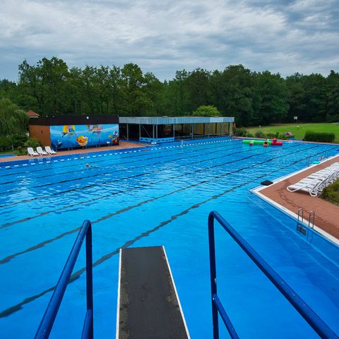 Freibadansicht vom Waldbad in Amelinghausen 