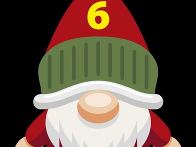 Illustration: Wichtel mit nummerierter Mütze