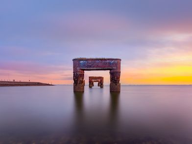 Alter Fähranleger in Eckwarderhörne